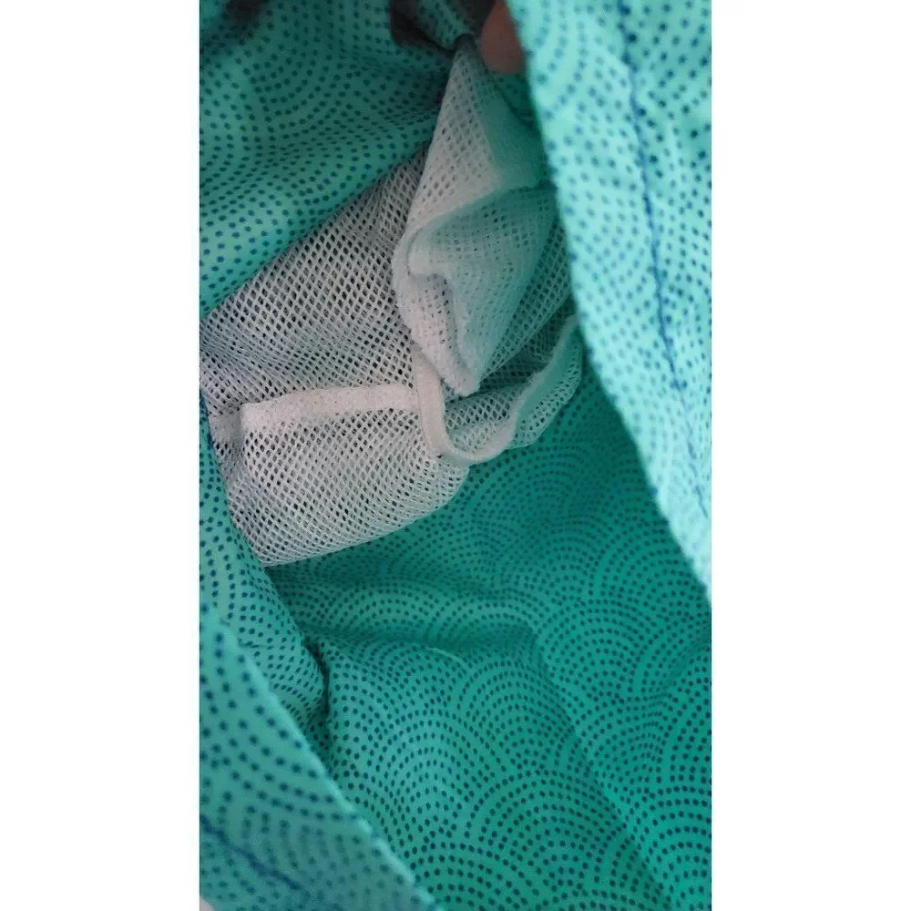 Kanu Surf Board Shorts  L Green Blue